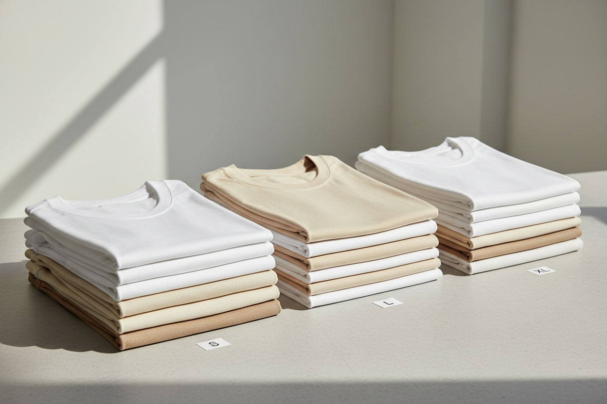 Blank Apparel Starter Bundle — 100% Cotton Pre-Sorted for Print